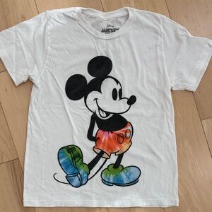 Disney Mickey Mouse Kids T-Shirt - White with Colorful Design
